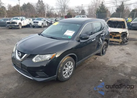 2015 Nissan Rogue S z USA, uszkodzony, nr VIN 5N1AT2MTXFC927344